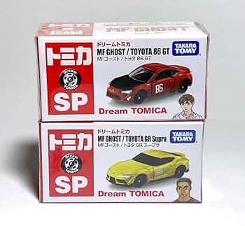 TOMICA　イニシャルD　頭文字D　トレノ　スープラ　86　ゴースト トミカ 頭文字D GT86 セブン&アイ オリジナルトミカ AE86 トレノ